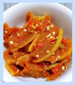 腌制柚子皮的做法_柚子皮腌咸菜，祛苦提香超好吃！