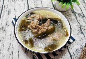 海带可以和老鸭汤一起炖鸭子吗_滋补去湿，夏日好选择