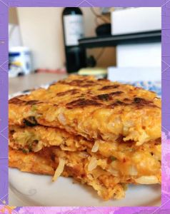 韩式泡菜饼的做法大全_韩式泡菜饼，外脆内软，美味营养！