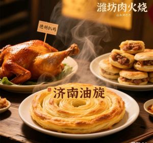 山东著名美食_周村烧饼胶东花饽饽等特色小吃，实在接地气！