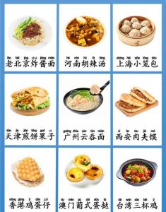 34个省的美食代表_南北风味大不同
