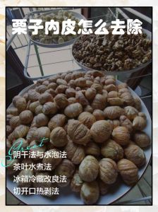 板栗内皮怎么去掉图解_板栗内皮去法多，选一招轻松剥