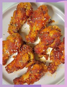 香辣翅根做法：腌透煎烤入味
