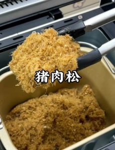 面包机做肉松的方法_面包机自制肉松，方便快捷无添加剂