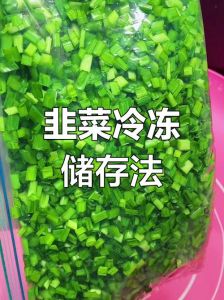 韭菜可以冷冻保存吗_冷冻韭菜能存1个月，做馅炖菜佳