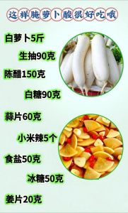 腌制萝卜的做法步骤_心里美白萝卜腌咸菜做法