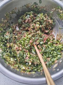 香菜饺子馅做法大全_香菜羊肉饺子，肥瘦相间口感好