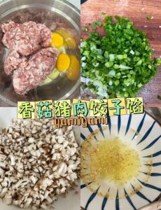 香菇肉饺子馅的做法_香菇猪肉饺子馅，选对食材，香浓可口！