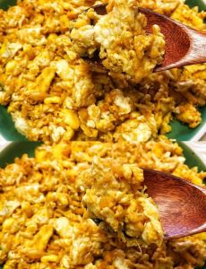 赛螃蟹的家常做法_鸡蛋蟹柳，香酸开胃，在家轻松做！