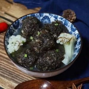 发菜肉丸的做法_鱼泥丸子做法与蘸料