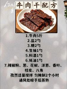 内蒙古传统风干牛肉做法_选肉腌制烤制冷藏