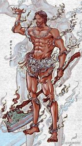盘古的身体部位变成了什么_天地日月星辰的神话