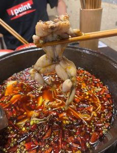 牛蛙火锅的做法_牛油火锅底料炒制秘诀，牛蛙花蛤最佳烹煮时间