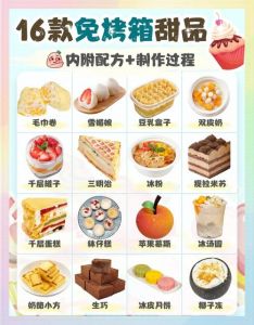 甜品菜谱大全及做法_9款家常甜品做法简单，新手轻松学会！