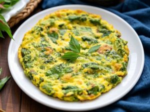 香椿炒鸡蛋的做法_盐水洗+水焯+控绿，加醋增香，香油提味，营养美味！