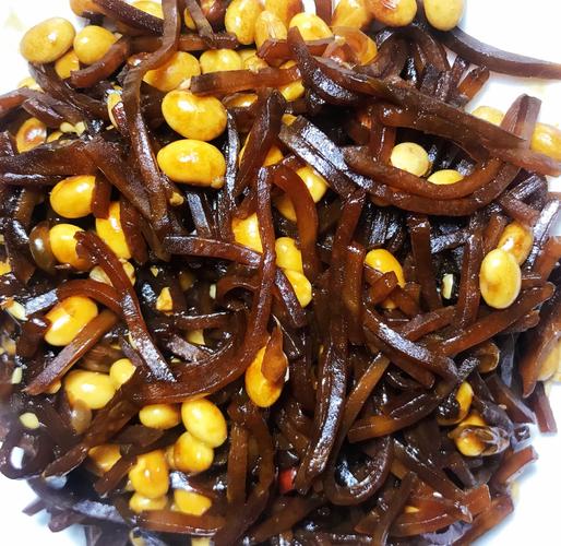 黄豆咸菜的家常做法_黄豆咸菜，佐粥美味，家常小炒