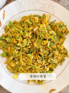 香椿炒蛋家常做法_香椿炒蛋，春天的鲜美滋味！