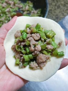 豆角牛肉包子肉馅家常做法_香辣豆角牛肉馅包子，做法分享