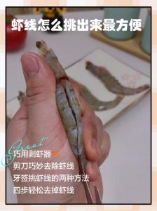 鲜虾怎么剥壳去虾线_冷冻去壳，牙签挑线，轻松剥虾妙招！