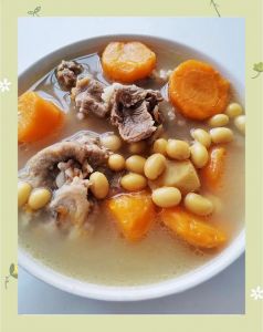 黄豆排骨汤家常做法_黄豆排骨汤做法