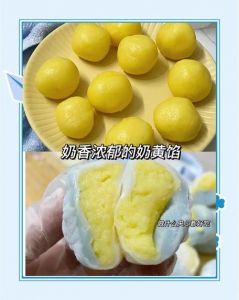 奶黄面包的做法_面团馅料调配秘诀