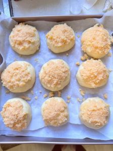 佛手椰蓉面包做法_独特造型，浓郁香甜