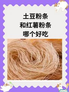 苕粉条和红薯粉区别_原料工艺口感大不同