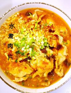 水汆肉片怎么做肉嫩_梅头里脊薄片，蛋清淀粉腌，水煮肉片嫩滑不柴