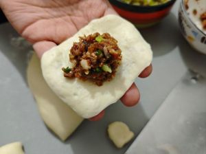 醬肉包子馅的做法_肥瘦馅料，蒸出鲜美
