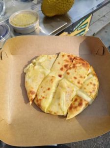 榴莲芝士饼做法_香甜软糯，节日美味！