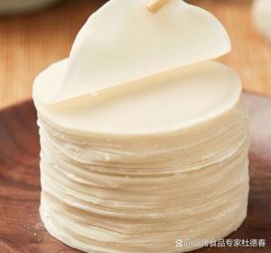淀粉饺子皮的做法大全_粉比沸水醒发蒸制要领