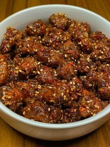 香辣孜然牛肉粒的家常做法_家常香辣孜然牛肉粒，肥瘦相间超入味！