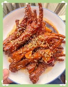 油炸鸡爪怎样炸才成虎皮_虎皮炸鸡爪，软糯吸汤汁