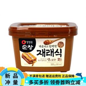 韩式大酱没有能用黄豆酱代替吗_韩式大酱灵魂，黄豆发酵咸香不辣