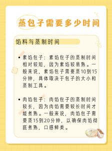 已熟的包子再次蒸多久_冷冻冷水下锅，冷藏无需解冻，水开后中火蒸5-10分钟