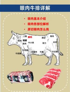 牛眼部位详细分解图_鲜嫩多汁，涮烤煎皆宜！