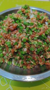豆角素饺子馅做法大全图解_翠绿豆角鸡蛋饺，清爽可口易制作