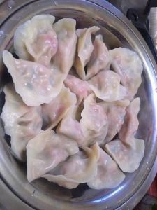天津初一素饺子的做法_麻酱腐乳馅，手艺活！