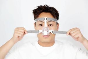 呼吸机面罩正确佩戴方法图_呼吸机面罩正确佩戴方法
