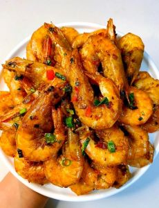 盐灼虾家常做法大全_鲜活虾，火候好，味道美！