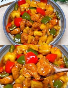 酸甜咕噜肉的制作方法_酸甜开胃，外酥里嫩！