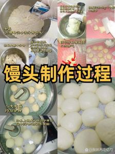 制作馒头的过程_酵母温水发馒头，松软可口超简单