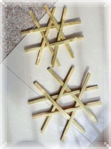 简易竹子手工制作图片_弓箭椅编，自然乐趣