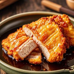 炸猪排配的菜丝是什么_炸猪排菜丝搭配，外酥里嫩更美味！