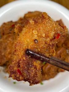 红曲粉做的粉蒸肉啊_江南风味的香甜软糯