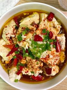 闽清烩豆腐的家常做法_老豆腐配肉末，家常鲜香好滋味