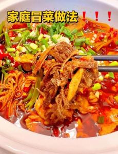 豆花冒菜的做法_麻辣鲜香川味小吃
