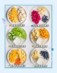 鲜榨热果汁的做法大全_奇异果火龙果芭乐口味