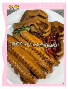 卤水鹅翅的做法窍门_香料卤汁入味酥香