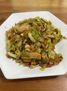 宁德炒黄粿的家常做法_金黄天然香，中秋年高升